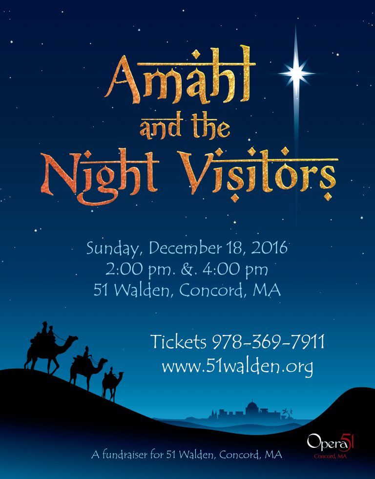 Amahl and the Night Visitors – 51 Walden